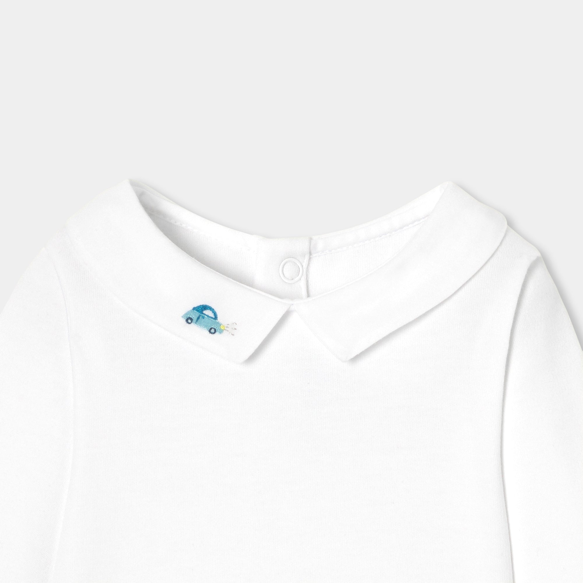 0 QTY / BLANC JACADI PAP BODY DE DESSUS MAQUIS