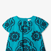 427 QTY / BLEU TURQUOISE PAP ROBE MISHKA