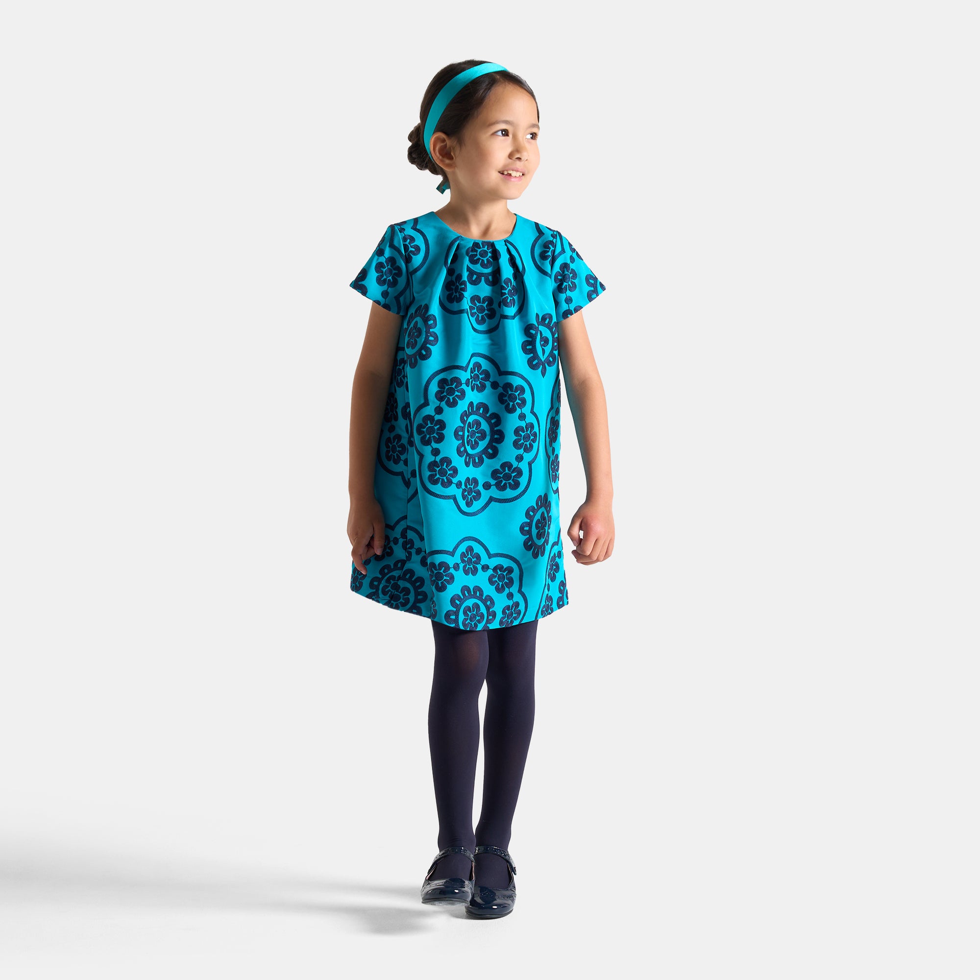 427 QTY / BLEU TURQUOISE PAP ROBE MISHKA