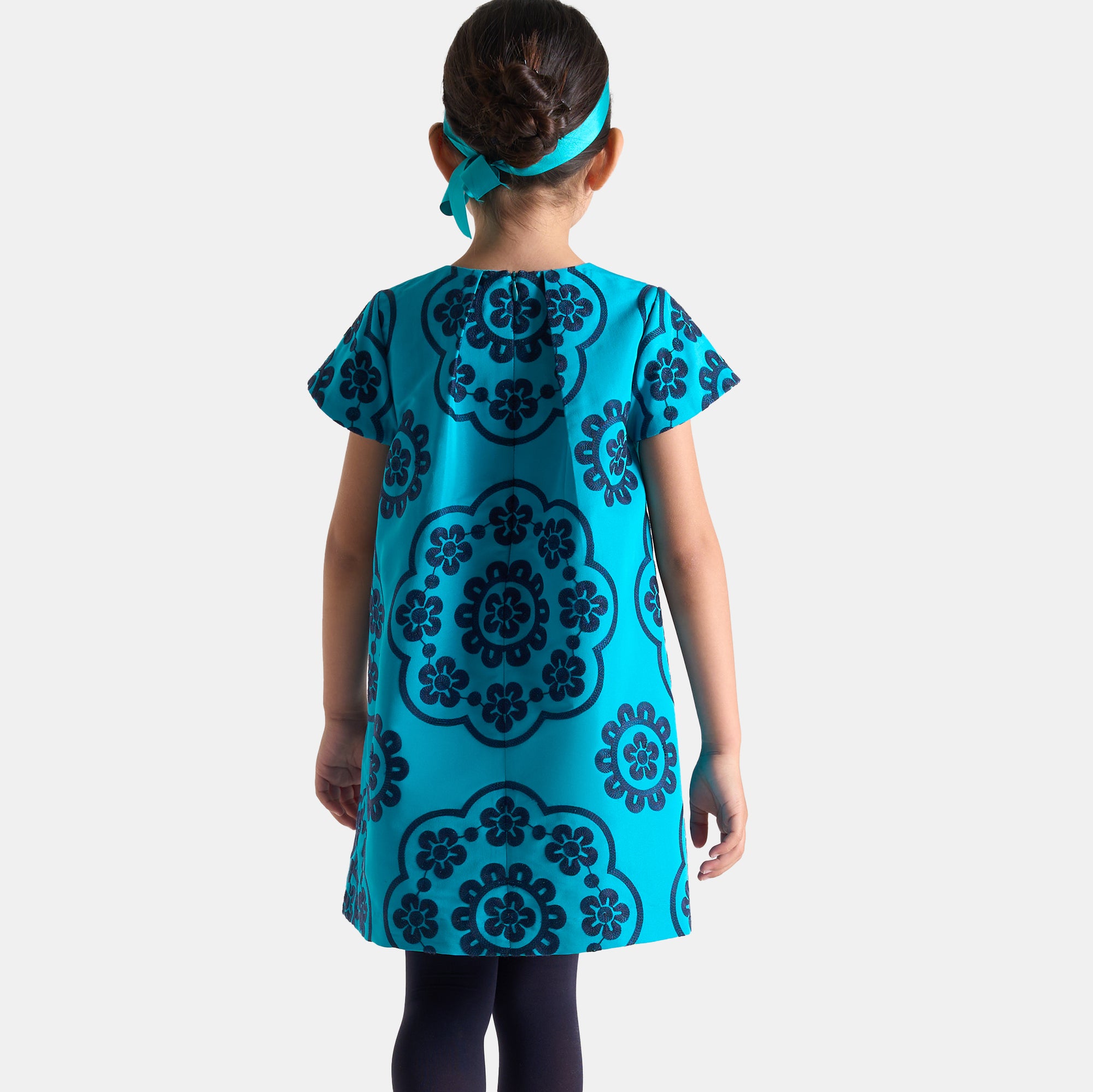 427 QTY / BLEU TURQUOISE PAP ROBE MISHKA