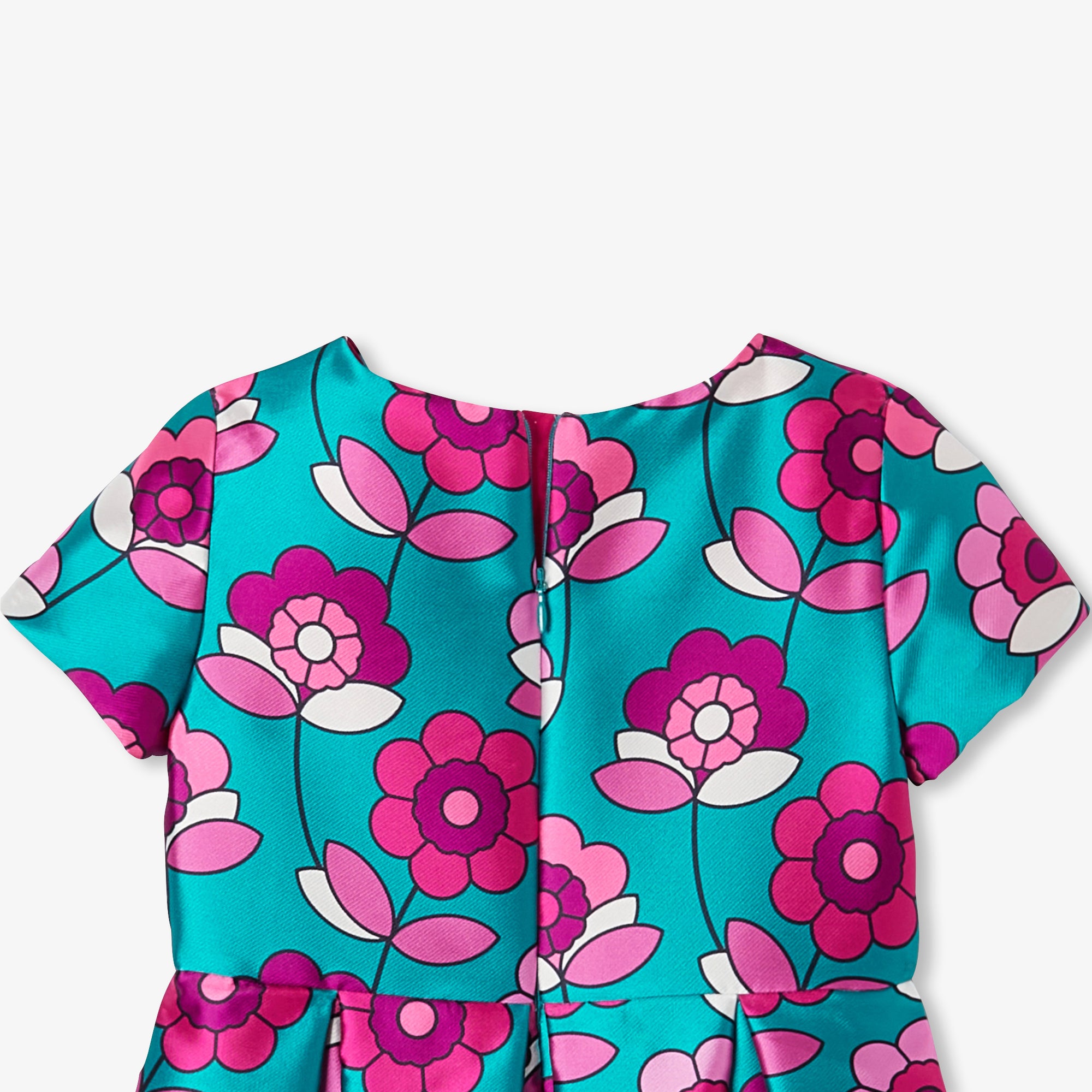 0 QTY / BLEU/MULTICO PAP ROBE MARGUERITA