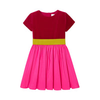 47 QTY / ROSE/MULTICO PAP ROBE MARYBELLE