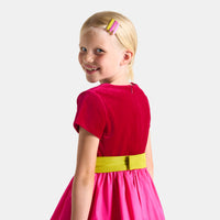 47 QTY / ROSE/MULTICO PAP ROBE MARYBELLE