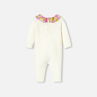 0 QTY / BLANC DOUX  PAP COMBINAISON/ BLOOMER MANIVELLE