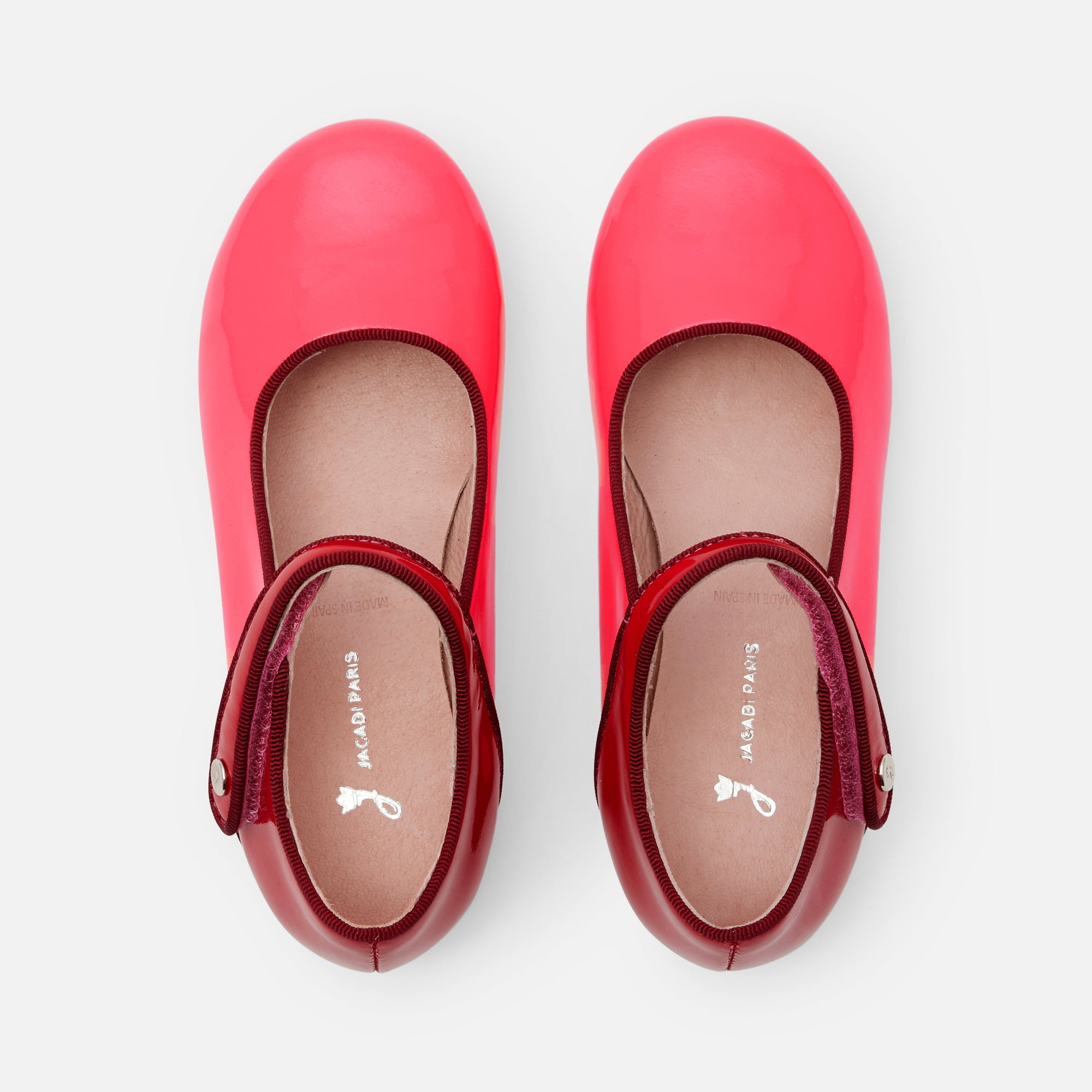 18 QTY / ROSE CHAUSSURES CUIR DANELLE COL