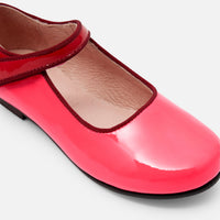 18 QTY / ROSE CHAUSSURES CUIR DANELLE COL