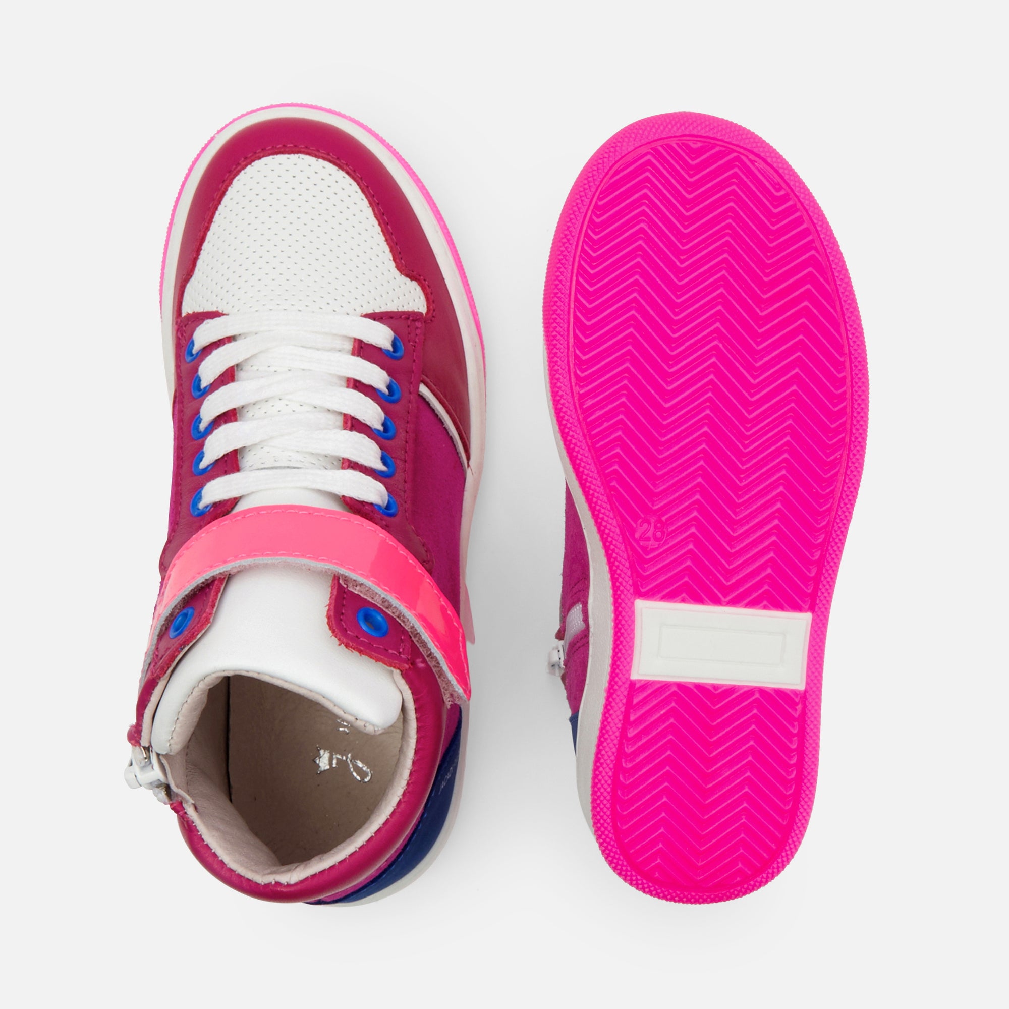 7 QTY / ROSE CHAUSSURES CUIR CAVIAR BIS