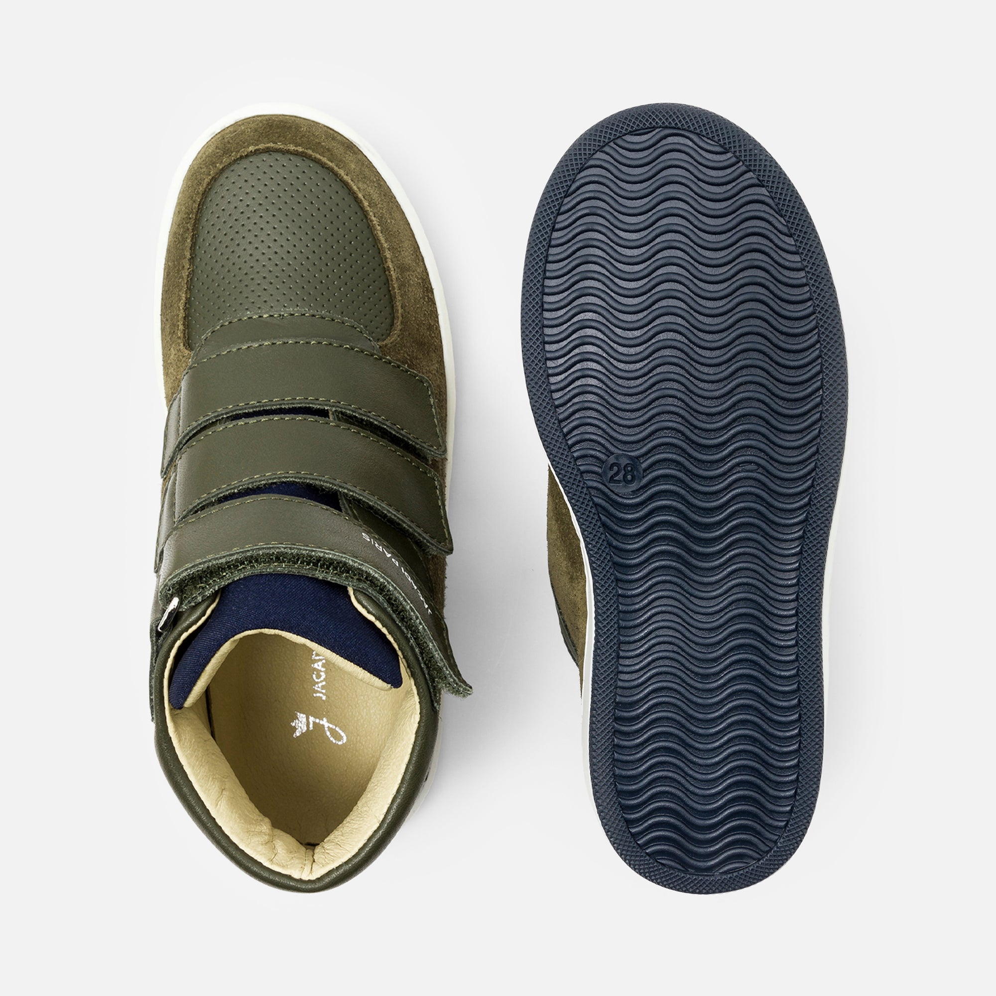 8 QTY / KAKI CHAUSSURES CUIR ADRIEN COL