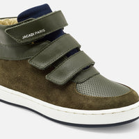 8 QTY / KAKI CHAUSSURES CUIR ADRIEN COL