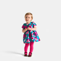 0 QTY / BLEU/MULTICO PAP ROBE MANZIRA