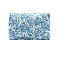 3 QTY / BLEU/MULTICO PUERICULTURE BAGAGERIE TROUSSE LIBERTY PETITE BALADE NEW