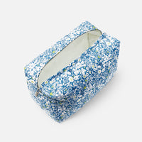 3 QTY / BLEU/MULTICO PUERICULTURE BAGAGERIE TROUSSE LIBERTY PETITE BALADE NEW