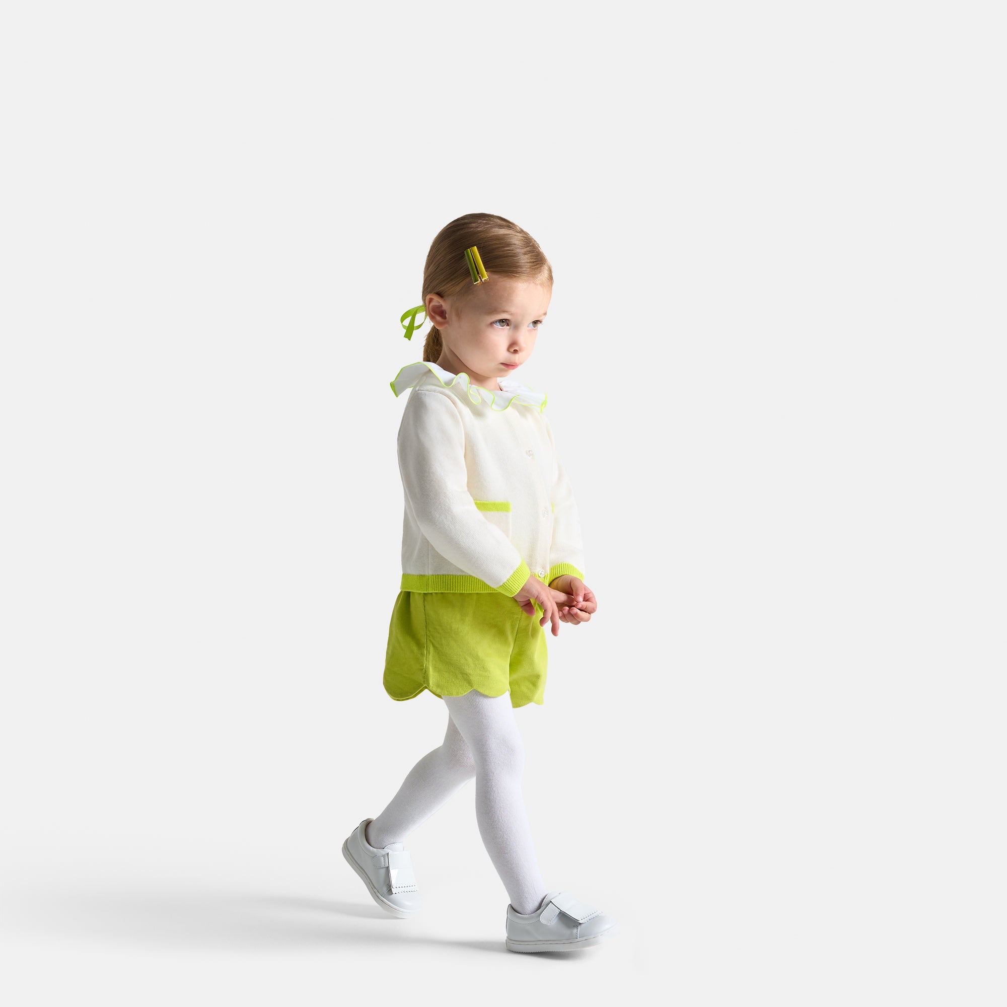 0 QTY / LIME PAP SHORT / BERMUDA MISTY