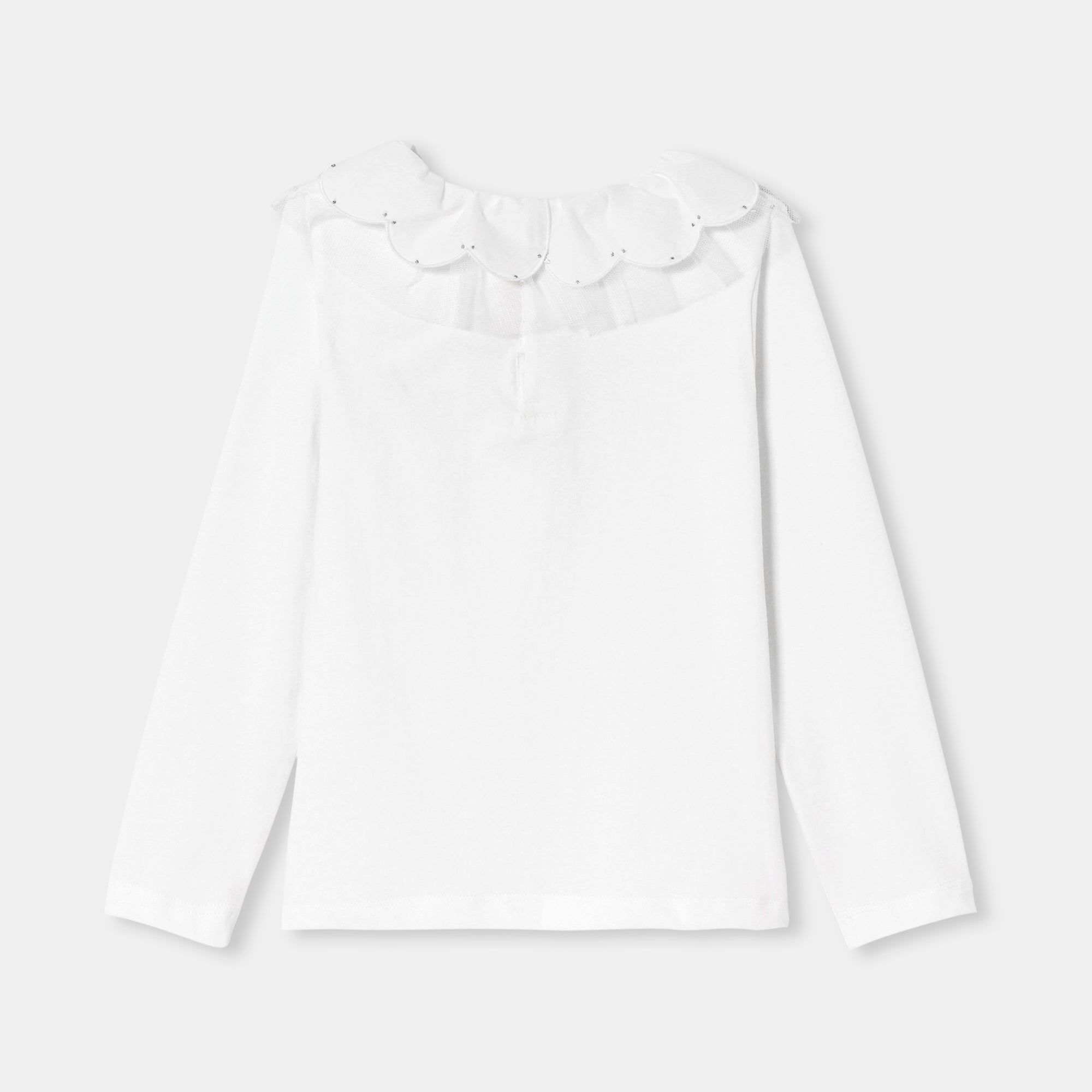 0 QTY / BLANC JACADI PAP TEE-SHIRT MYSTERE
