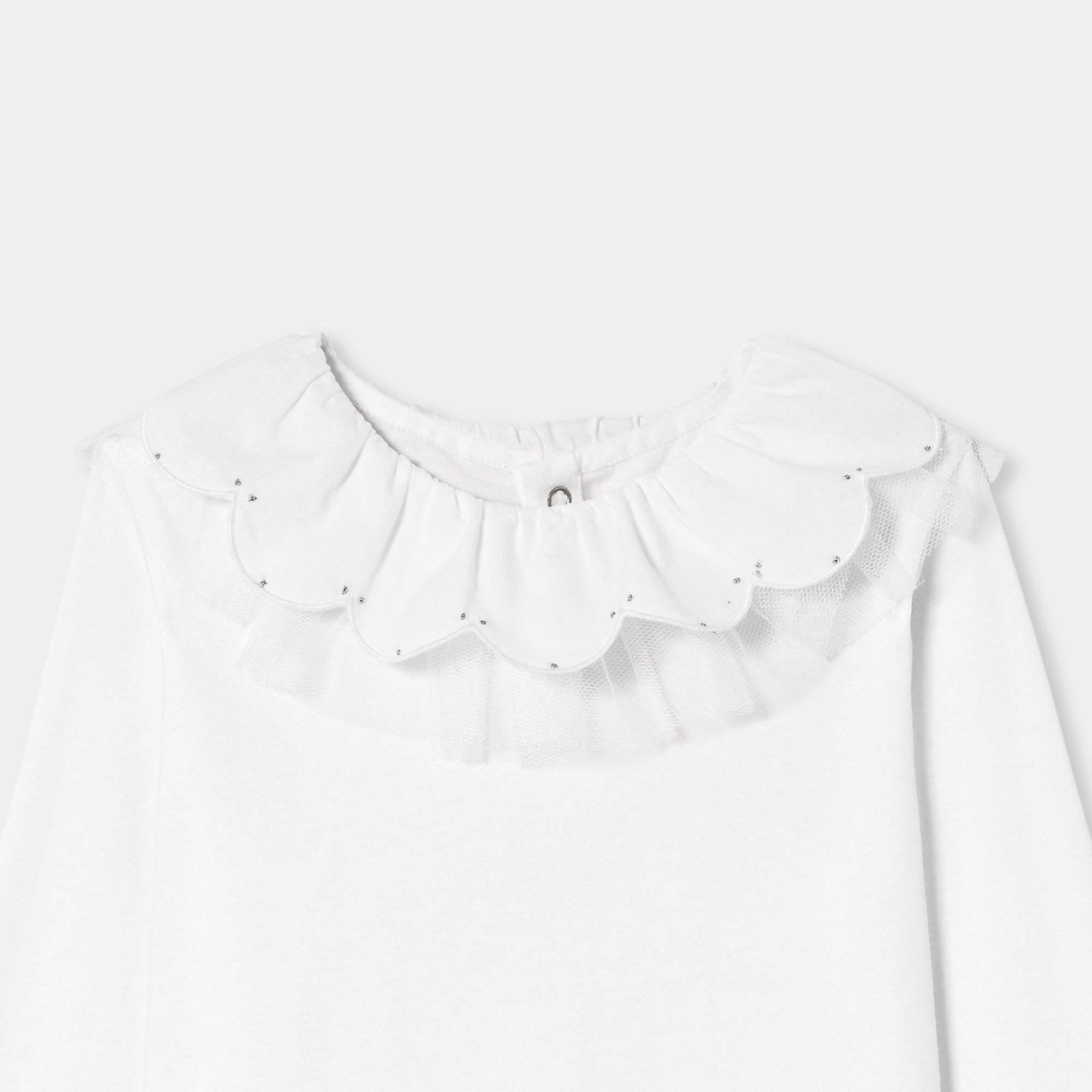 0 QTY / BLANC JACADI PAP TEE-SHIRT MYSTERE