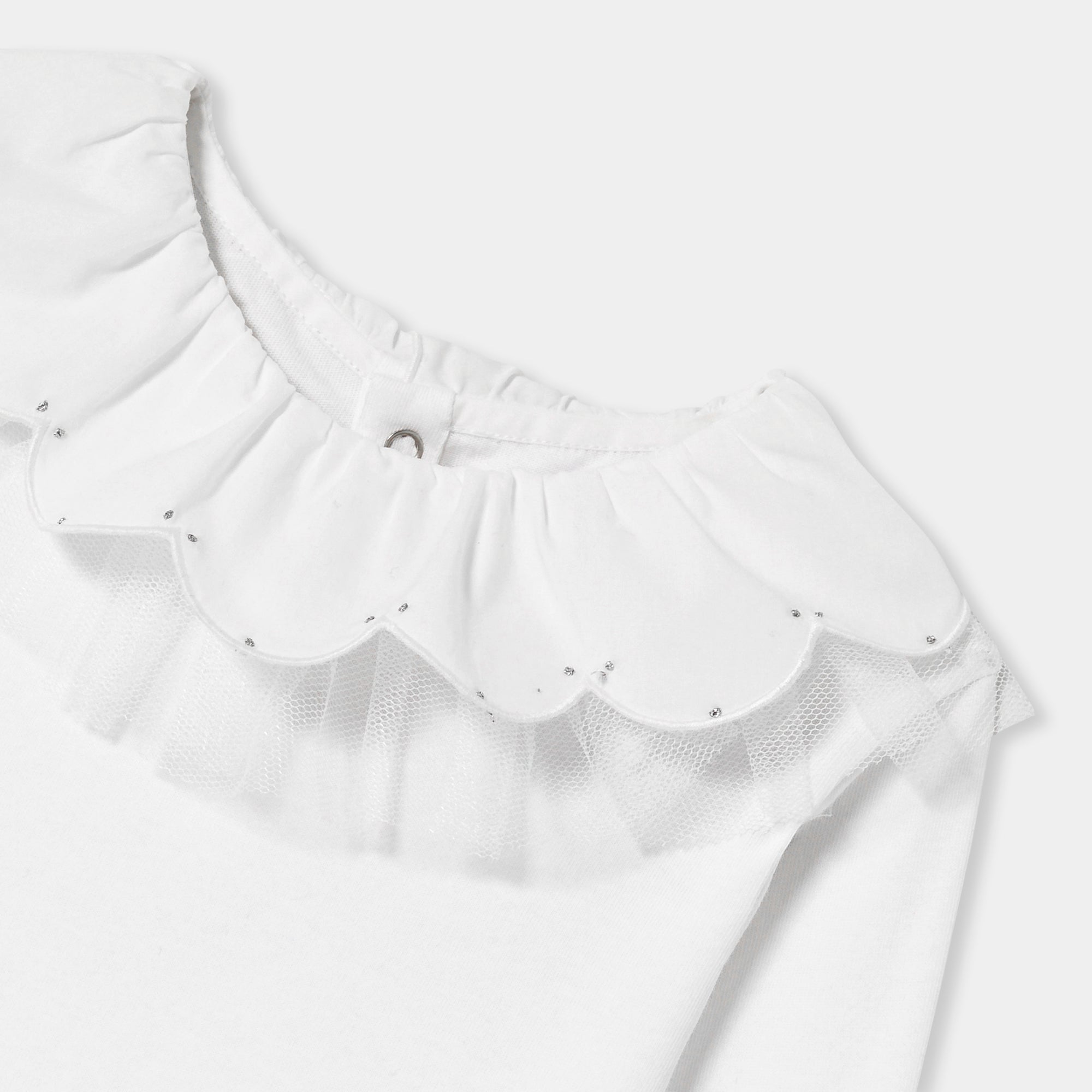 0 QTY / BLANC JACADI PAP TEE-SHIRT MYSTERE