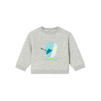 0 QTY / GRIS CHINE  PAP SWEAT MONTIES