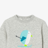 0 QTY / GRIS CHINE  PAP SWEAT MONTIES
