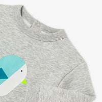 GRIS CHINE CLAIR MONTIES