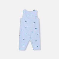 154 QTY / BLEU/MULTICO PAP COMBINAISON/ BLOOMER MATTHEW