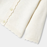 0 QTY / BLANC DOUX  PAP GILET / CARDIGAN MAIRIE