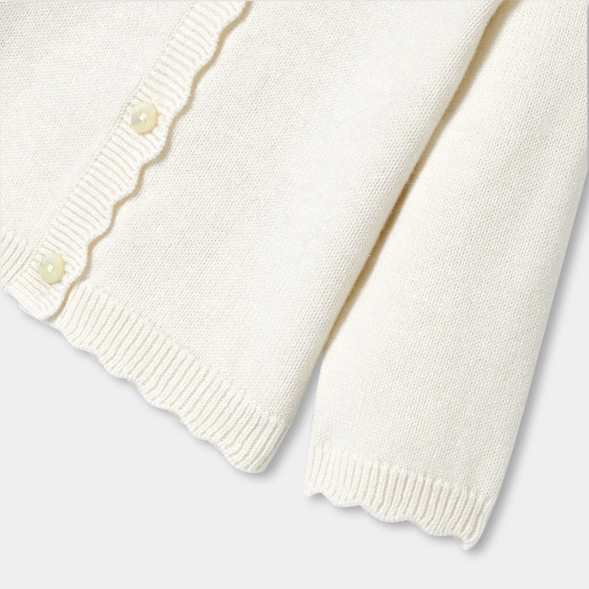 0 QTY / BLANC DOUX  PAP GILET / CARDIGAN MAIRIE