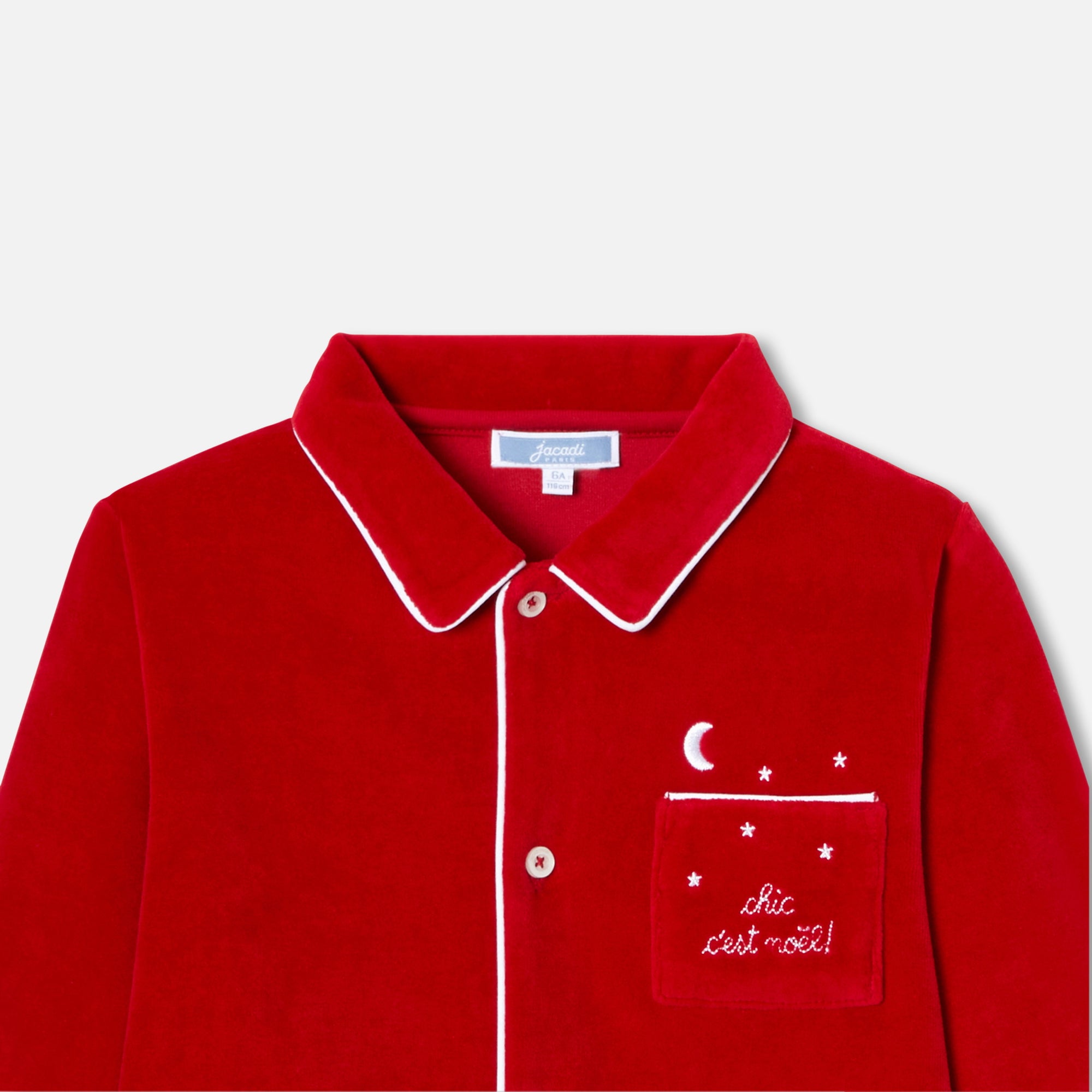 17 QTY / ROUGE JACADI PAP NUIT NAVIDAD