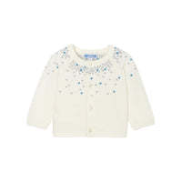 0 QTY / BLANC  PAP GILET / CARDIGAN MAVIS