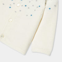 0 QTY / BLANC  PAP GILET / CARDIGAN MAVIS