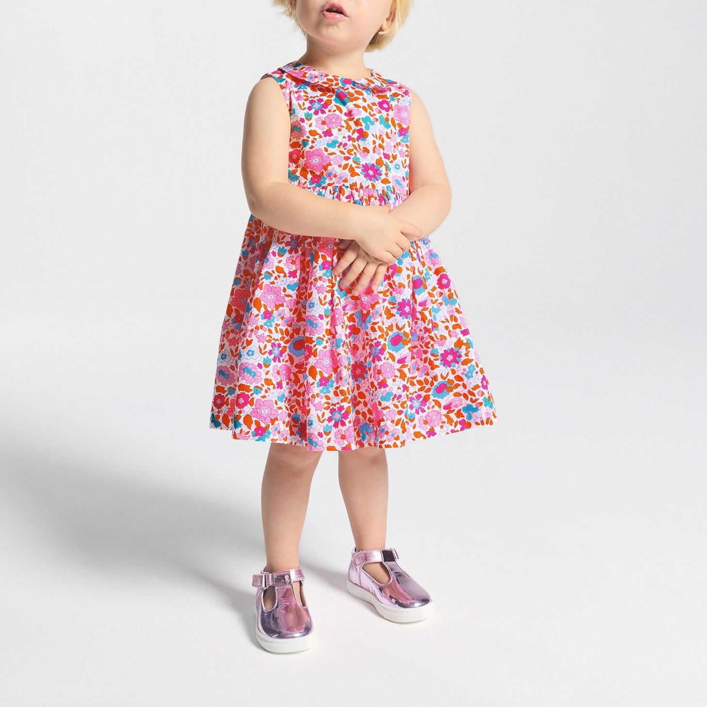 Robe Martine - Orange & Multic