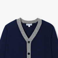 58 QTY / MARINE/MULTICO PAP GILET / CARDIGAN MYRALE