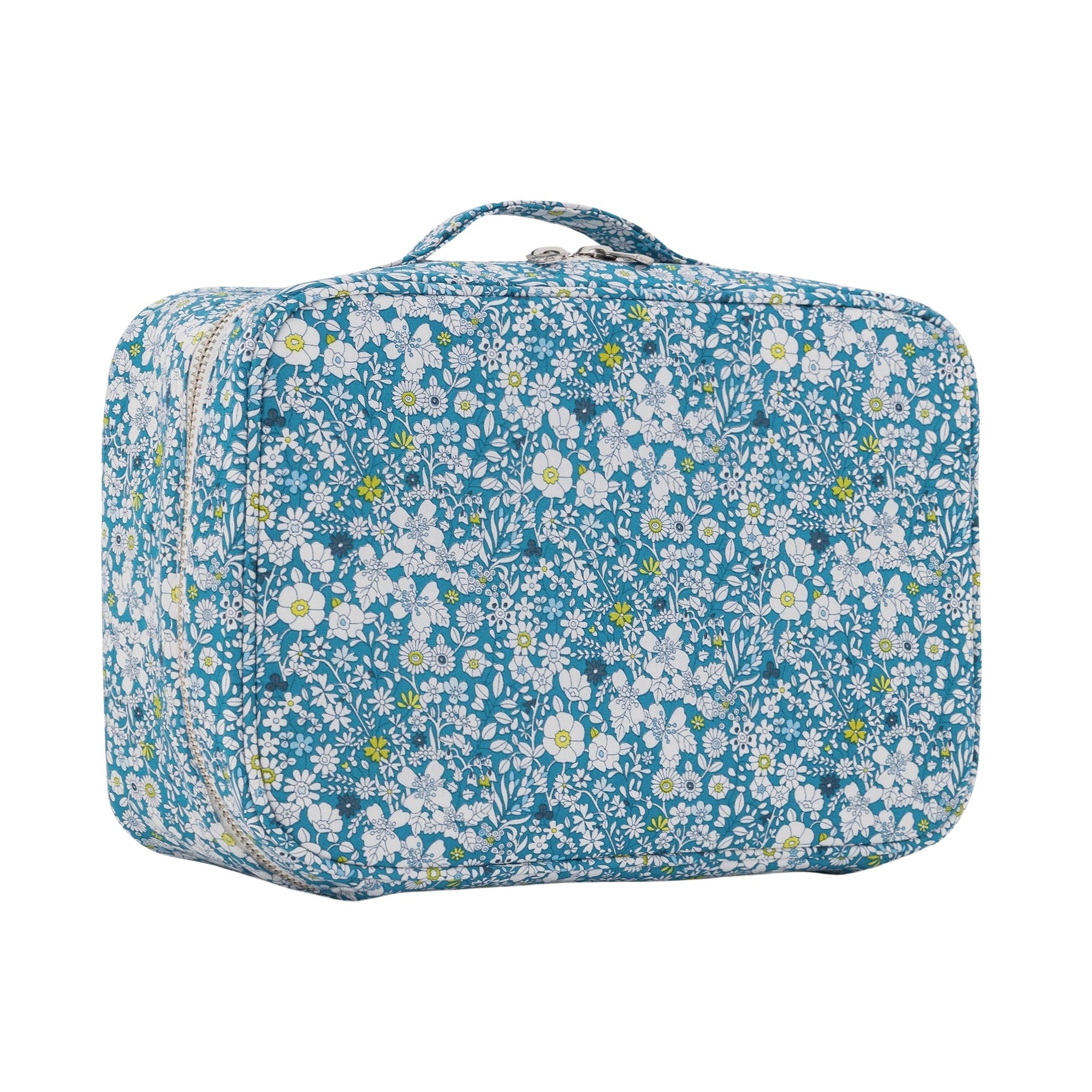 69 QTY / BLEU/MULTICO PUERICULTURE BAGAGERIE VALISETTE LIBERTY PETITE BALADE