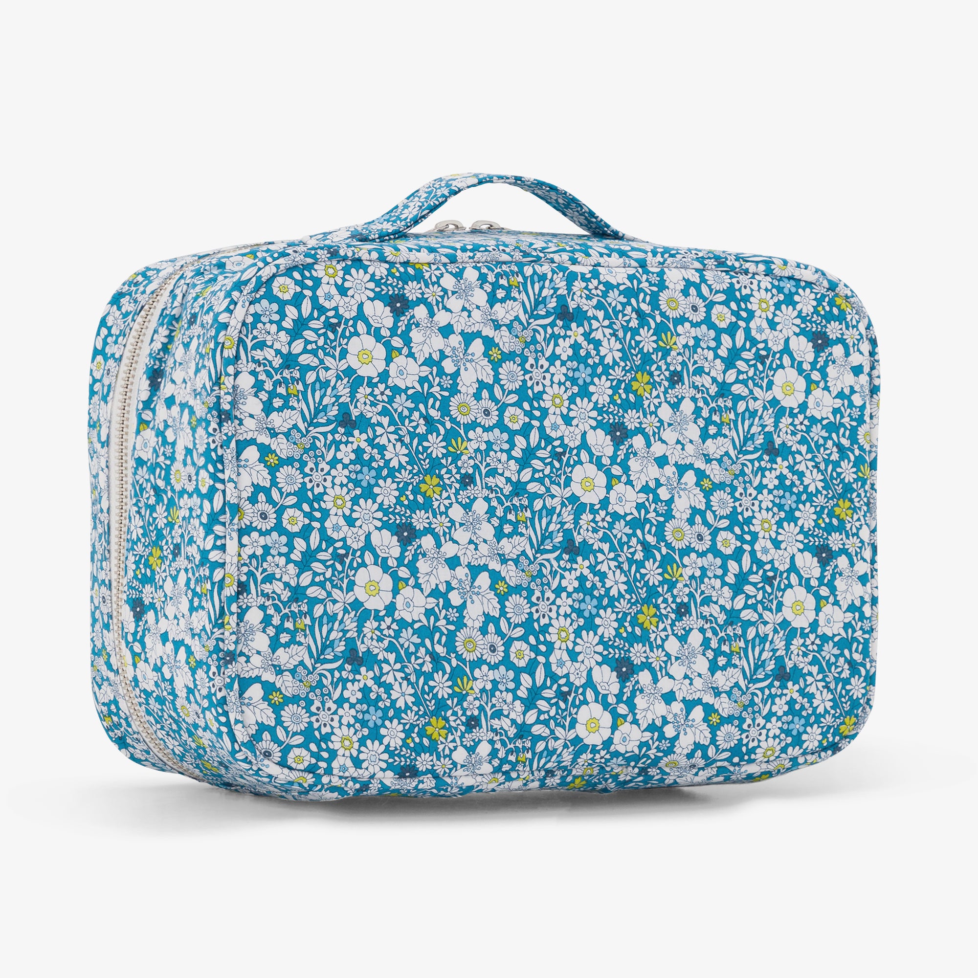 69 QTY / BLEU/MULTICO PUERICULTURE BAGAGERIE VALISETTE LIBERTY PETITE BALADE