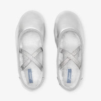 81 QTY / ARGENT CHAUSSURES TOILE BERTILLE COL