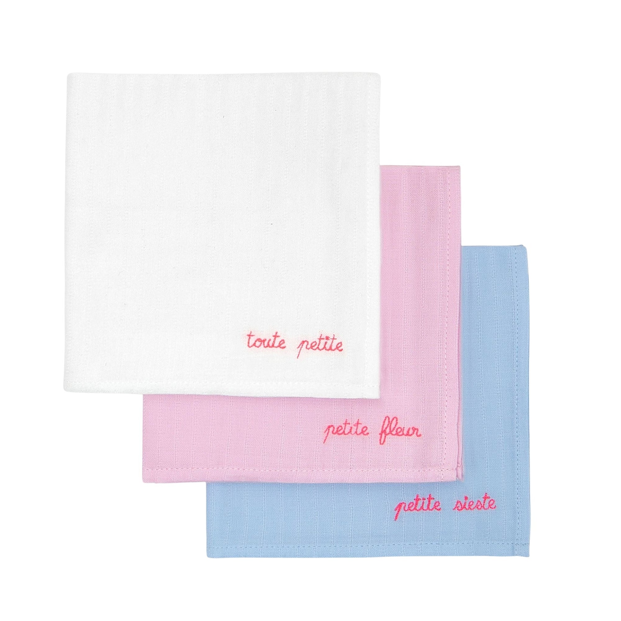Set of 3 Toute Petite nappies - Multicore