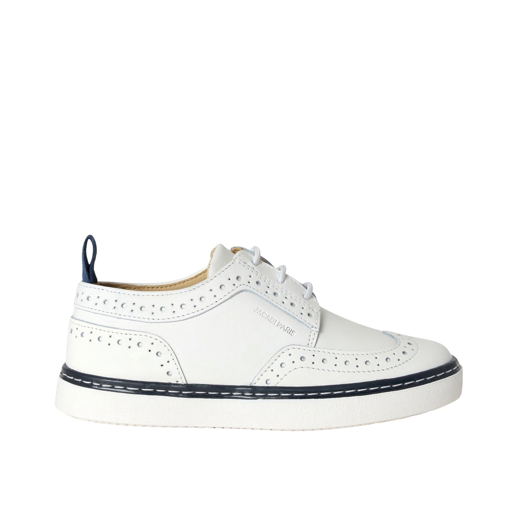 Manege leather Derbies - White