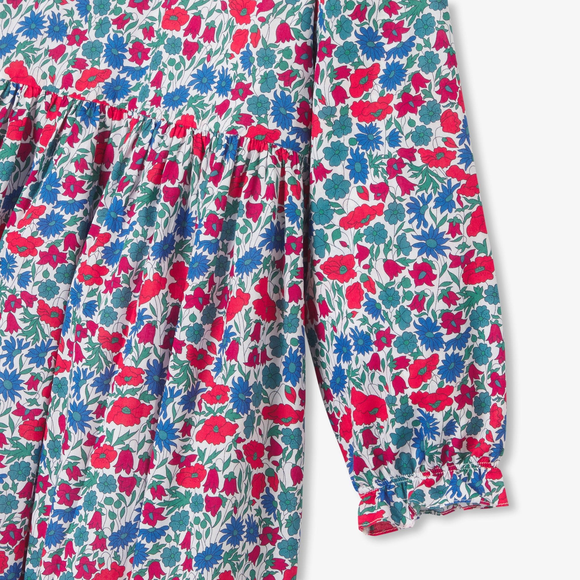 Robe Maelle - Blanc & Multicore