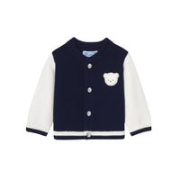 Gilet Oisillon - Marine & Blanc