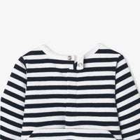 Pyjama Ombre - Marine & Blanc