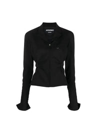 Veste Neru en laine - Black