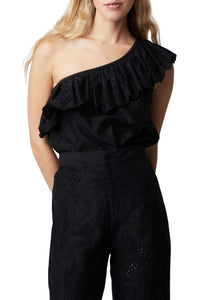 Haut Romance Felicita - Charbon