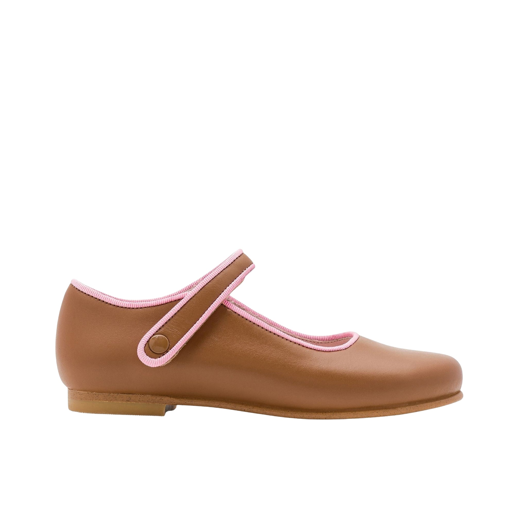 Danelle ballerinas in leather - Navy