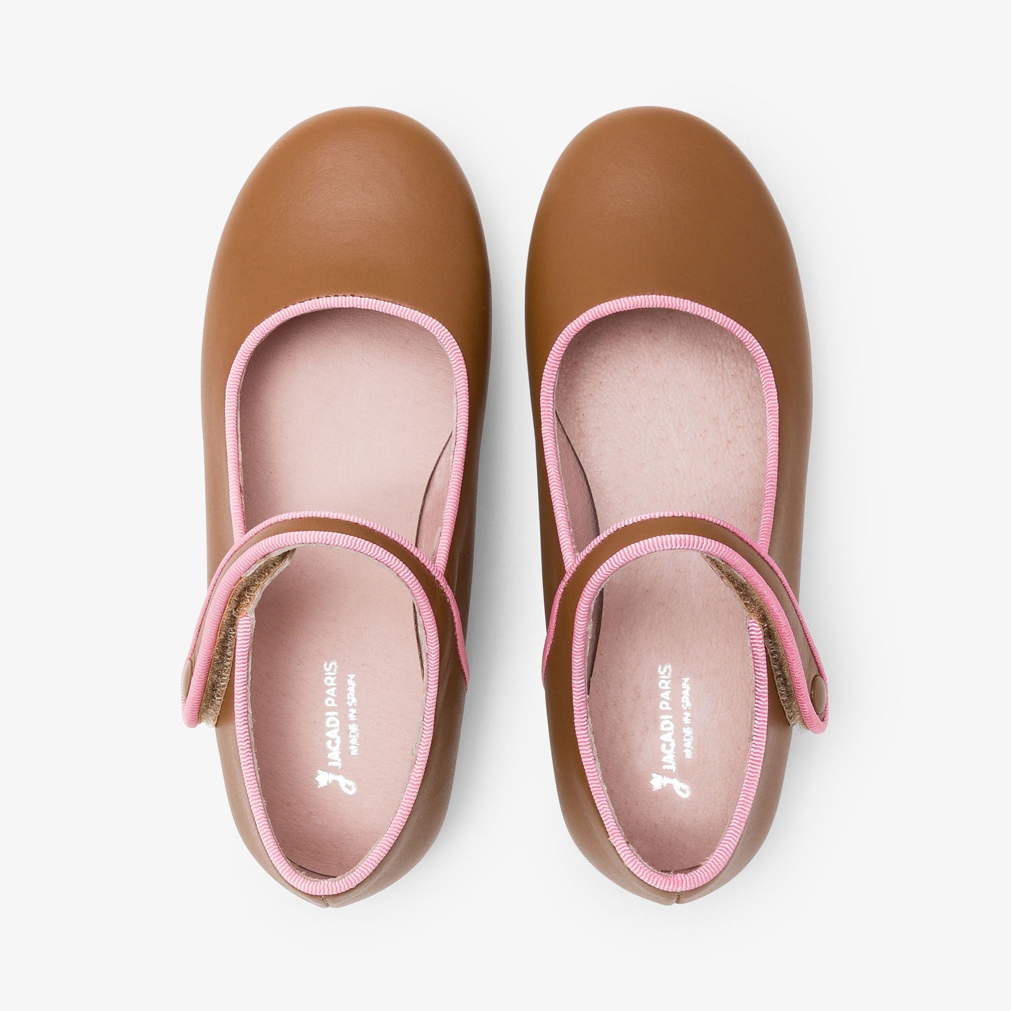 Danelle ballerinas in leather - Navy