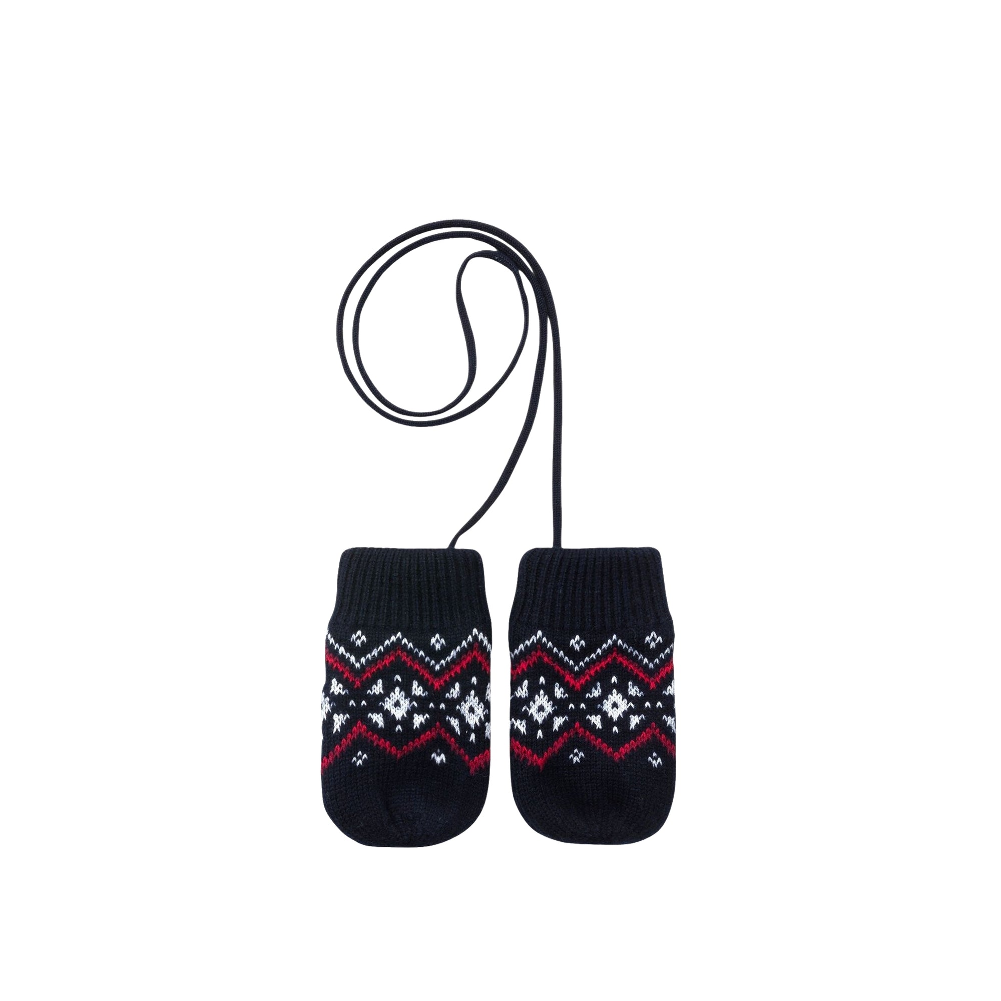 Gants Eloi 3 en laine - Marine & Multicore