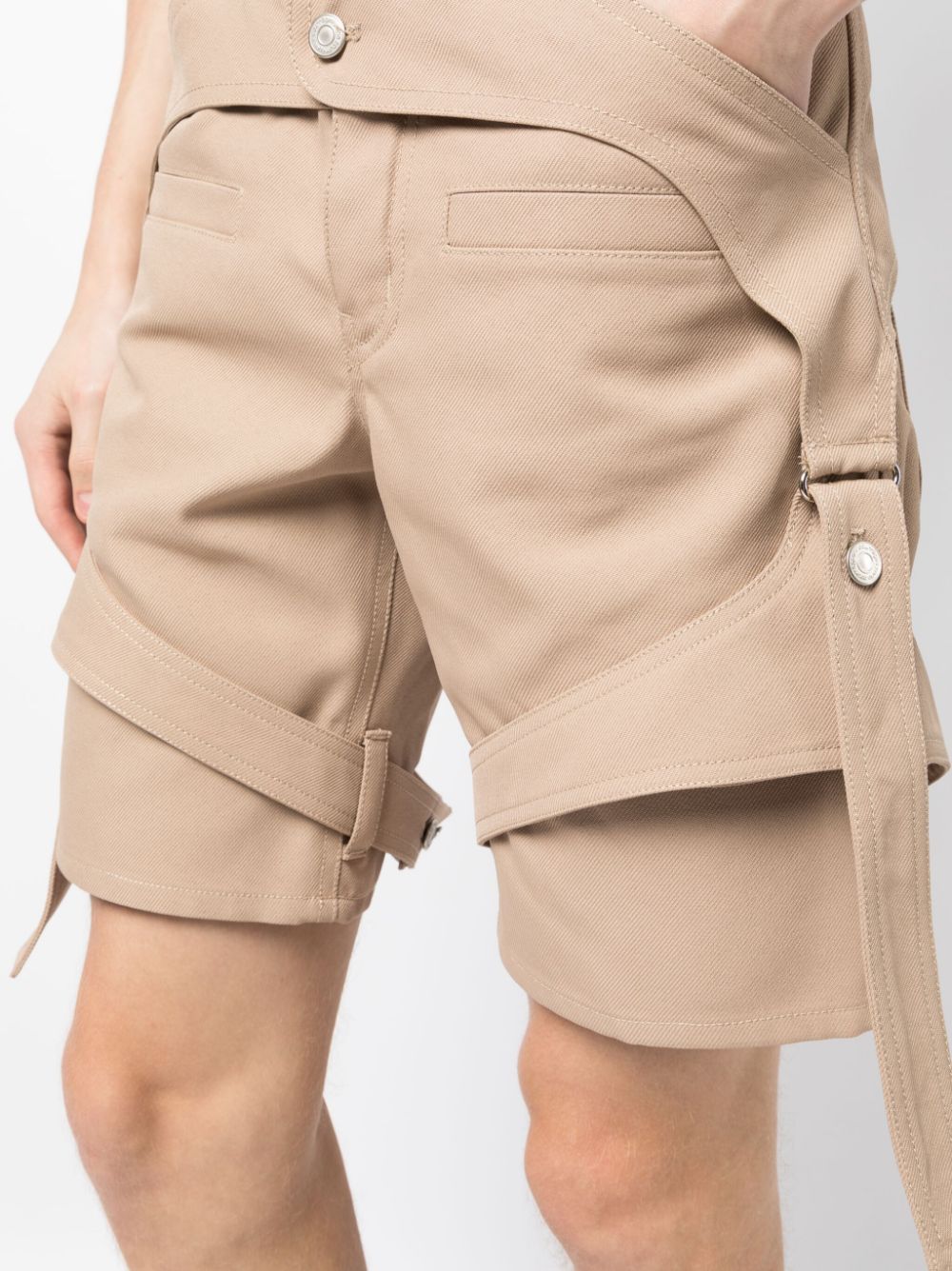 1pcs RELIQUAT 150€ / Short chaps retro en sergé - Sand