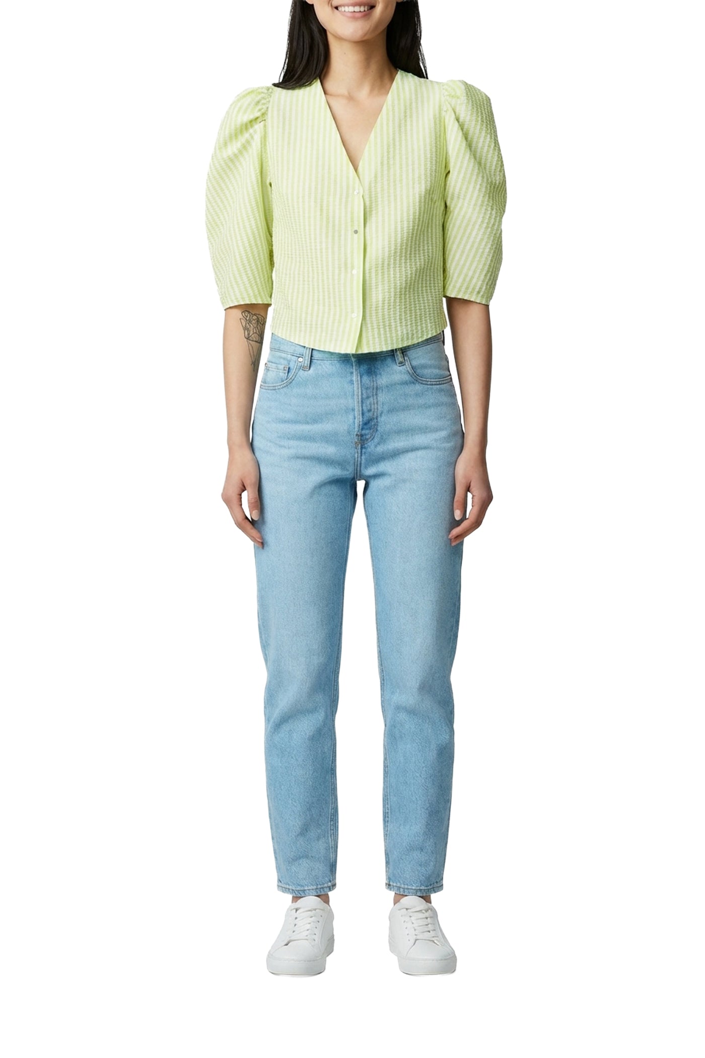 Blouse Constance Hockney - Citron