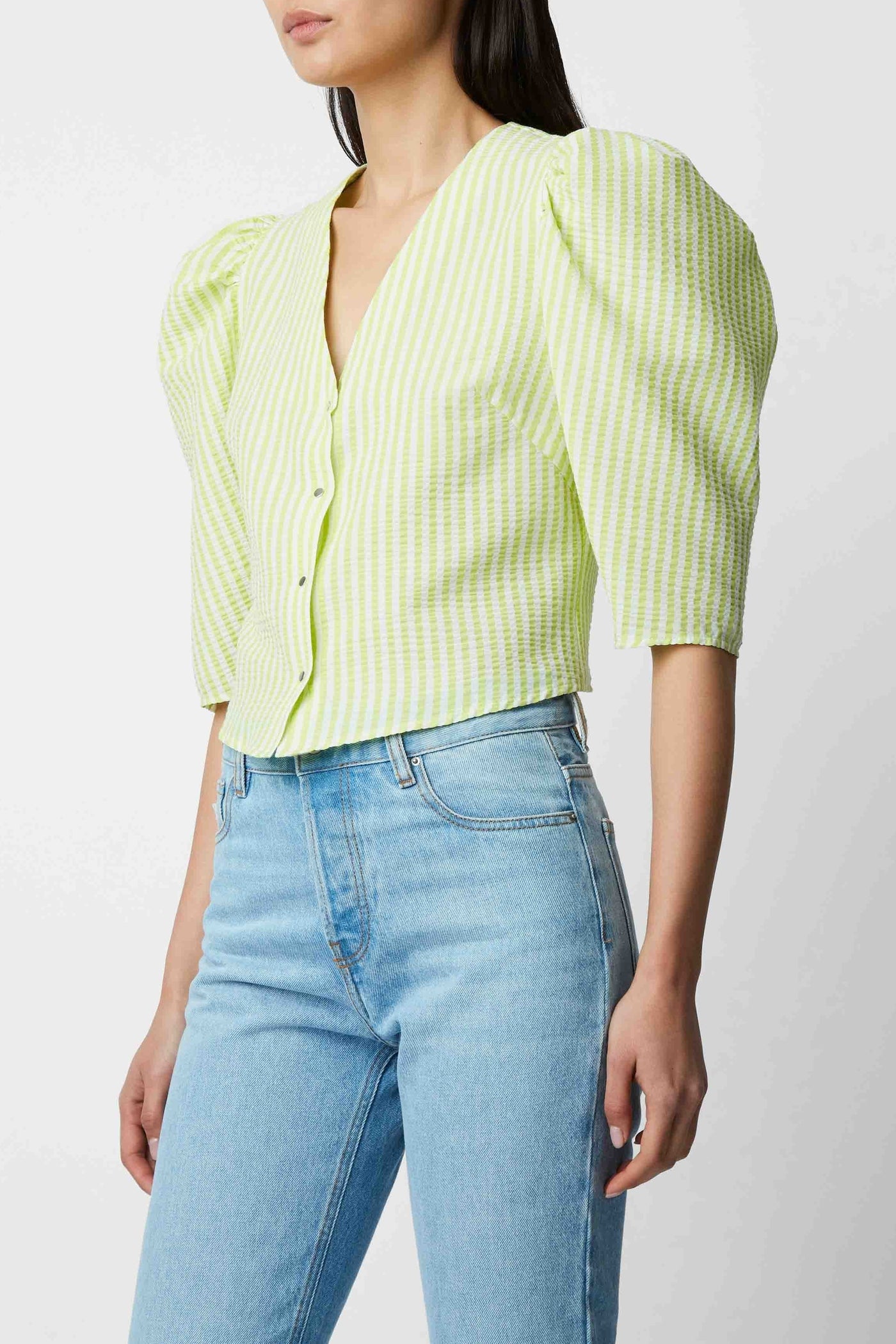 Blouse Constance Hockney - Citron