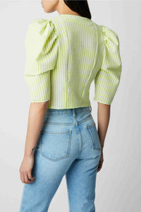 Blouse Constance Hockney - Citron