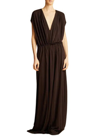 Hera dress - Dark Brown