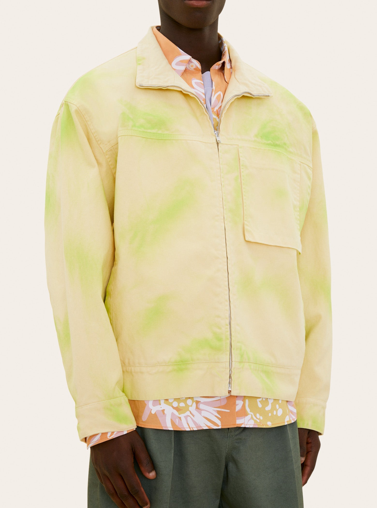 LIGHT GREEN LE BLOUSON VALENSOLE